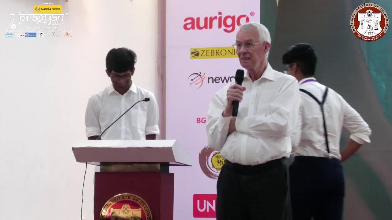 TitleSir Richard J Roberts Guest Lecture Pragyan'24 YouTube