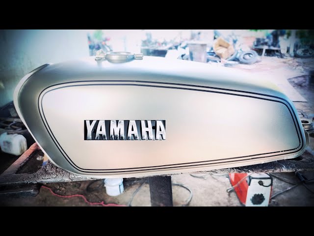 Painting Yamaha Rx 100 Modified Colours
