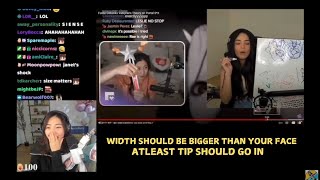 Janet Fuslie & Valkyrae Agrees Size Matters