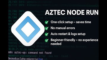 Aztec Node Run 🔥 | Advanced One Command Run Guide 🤫 | All Problems Solved ✅ | Full Node Setup 😎