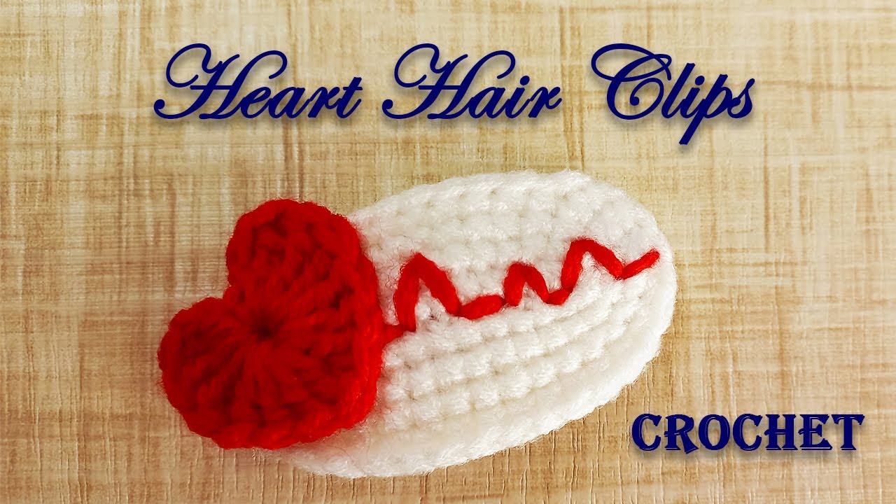 crochet hair clip pattern - Craft & Handmade Lover