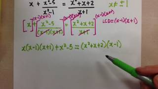 Solving Rational Equations
