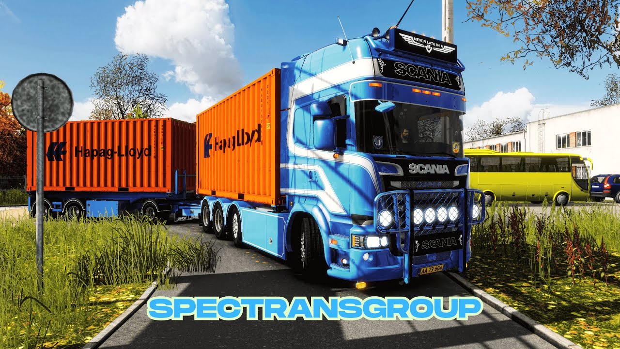 ETS2 | Realistic Driving | Scania SpecTransGroup by Jon Ruda | PNG ...