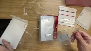 @cloth_and_paper  Vinyl Pocket Plus Travelers Notebook Unboxing
