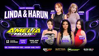 🔴LIVE AMELIA MUSIC PANCEN JOOZZZ - WEDDING PARTY ' LINDA & HARUN ' || NDK AUDIO