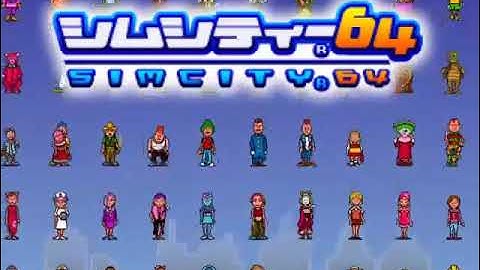 [VideoSnaps] Nintendo 64DD - Sim City 64