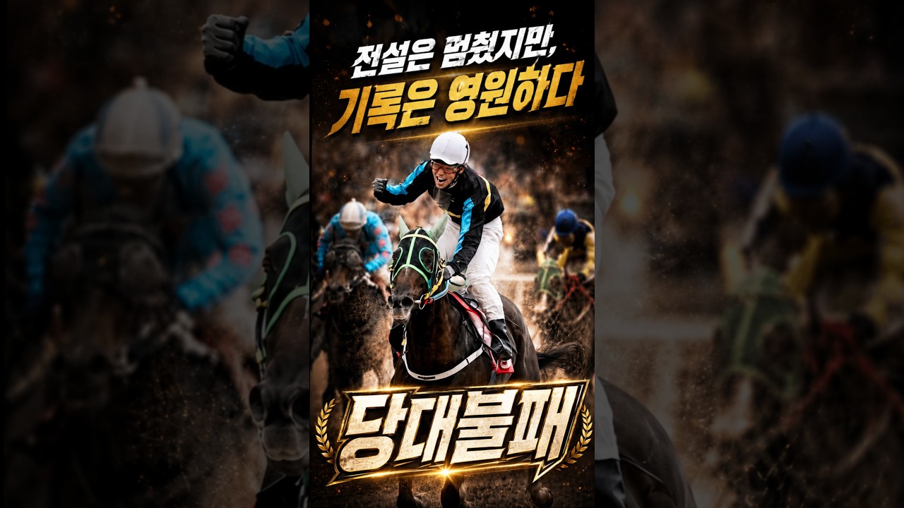 “전설은 멈췄지만, 기록은 영원하다”