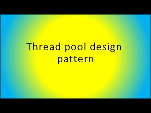 Thread pool design pattern