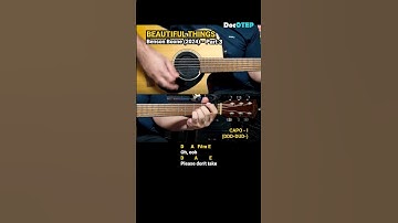 Thumbnail of Beautiful Things - Benson Boone (2024) Easy Guitar Chords Tutorial with Lyrics Part 3 SHORTS REELS