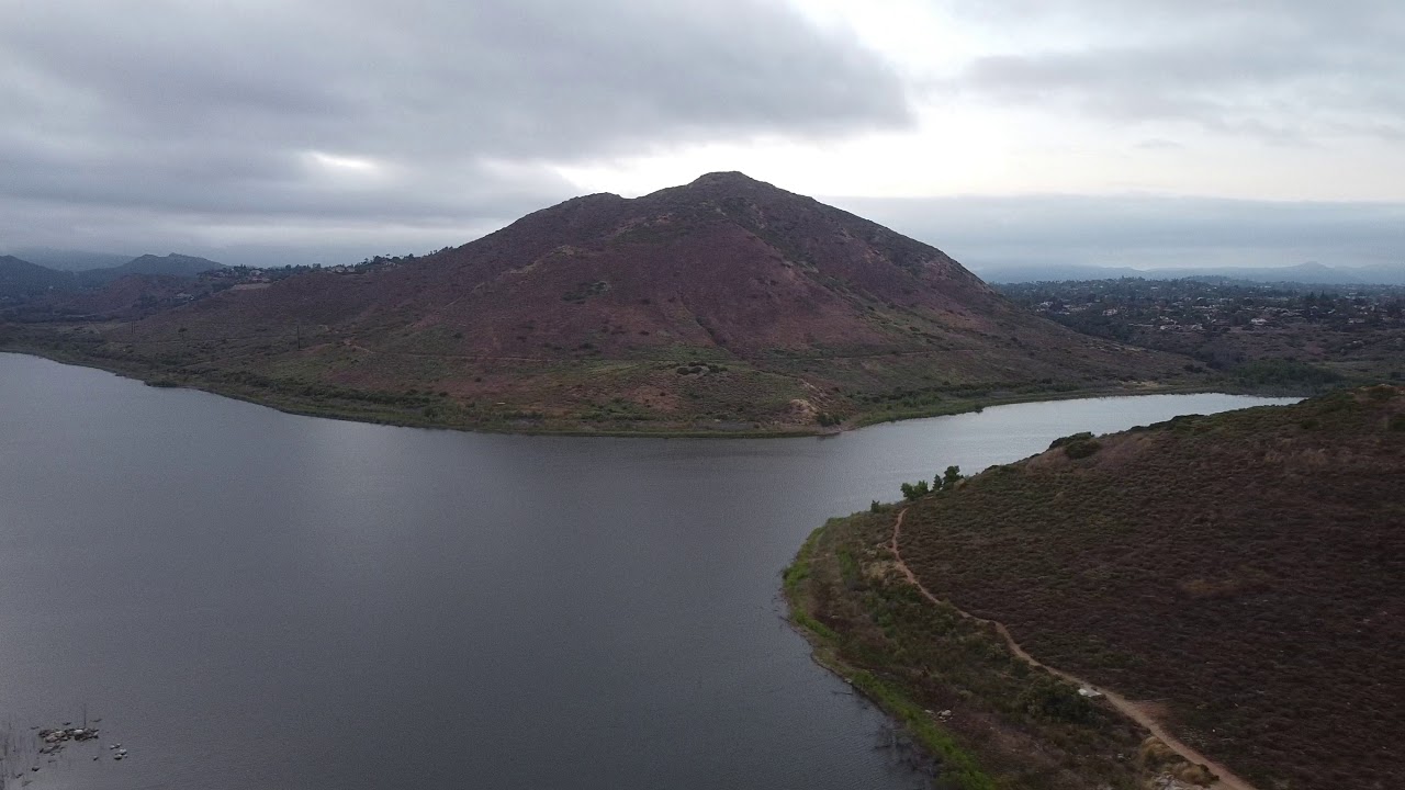 lake hodges drone footage YouTube
