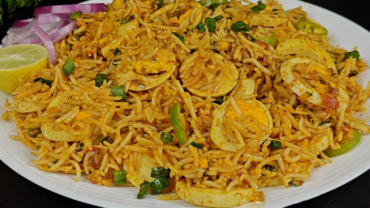 Anda Tikka Pulao | Instant Anda Pulao Recipe | Anda Masala Pulao