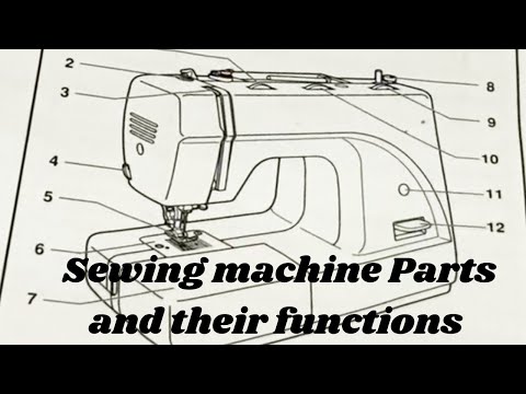 Sewing Machine Parts And Their Functions 