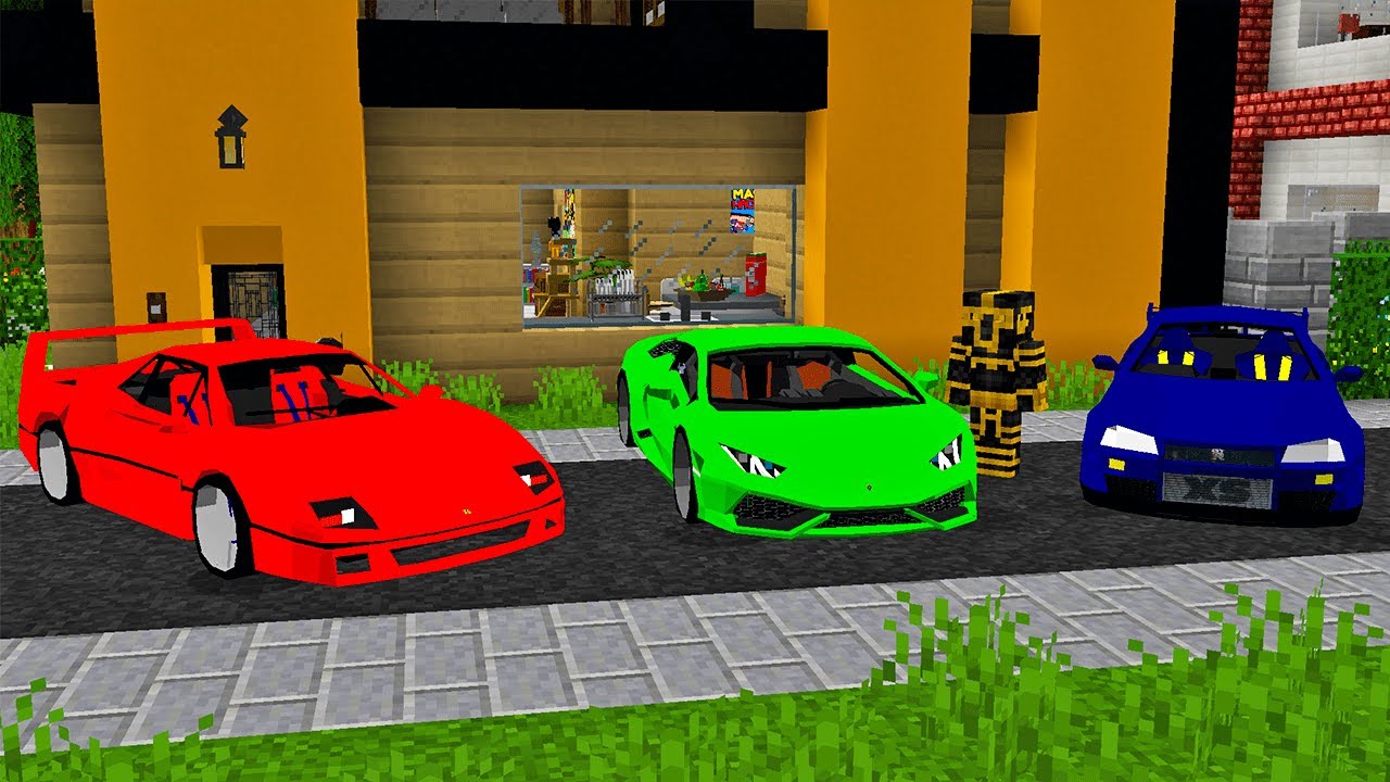 EL NUEVO COCHE DE MASSI EN MINECRAFT 😍🚗
