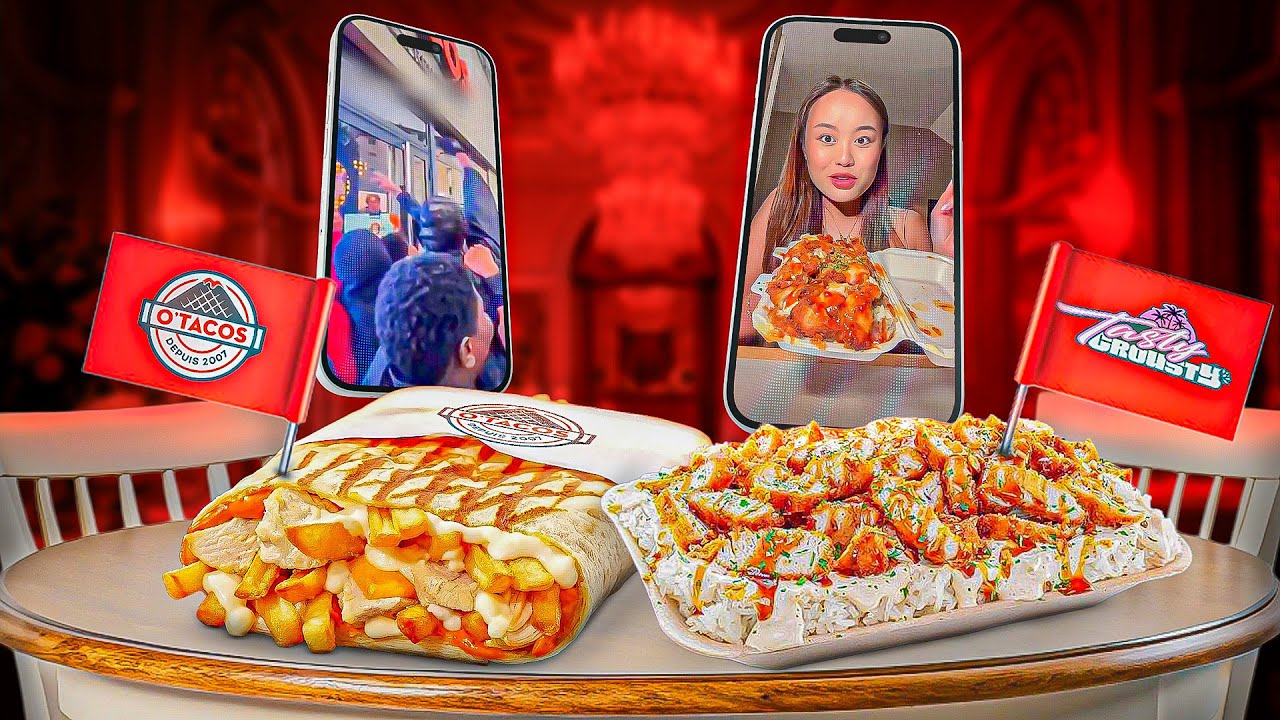 Les TERRIFIANTES bouffes des "JEUNES" (Tasty Crousty, O'Tacos..)