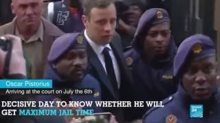 Pistorius sentenced to six years for murder