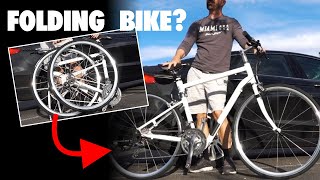 homemade folding bike