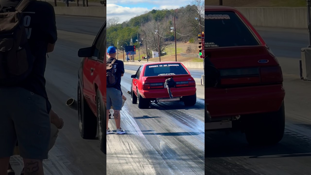 Mustang Makes A Clean Pass. Greer Dragway’s First 2024 Test And Tune. 