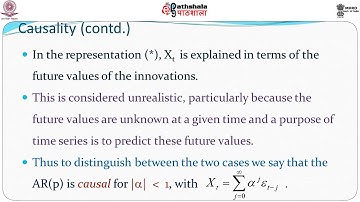 Causality Invertibility and the MA and AR processes