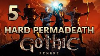 Gothic 1 Remake Walkthrough Part 5 (Hard, Permadeath, Old Camp)