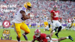 Instant Classic ~ The Game Of The Year || LSU vs Alabama Highlights ||