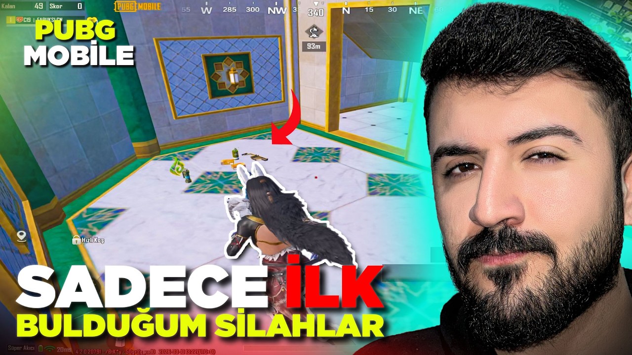 İLK BULDUĞUM SİLAHLAR İLE WİN ALMAK ! | ONE MAN SQAUAD | PUBG MOBİLE