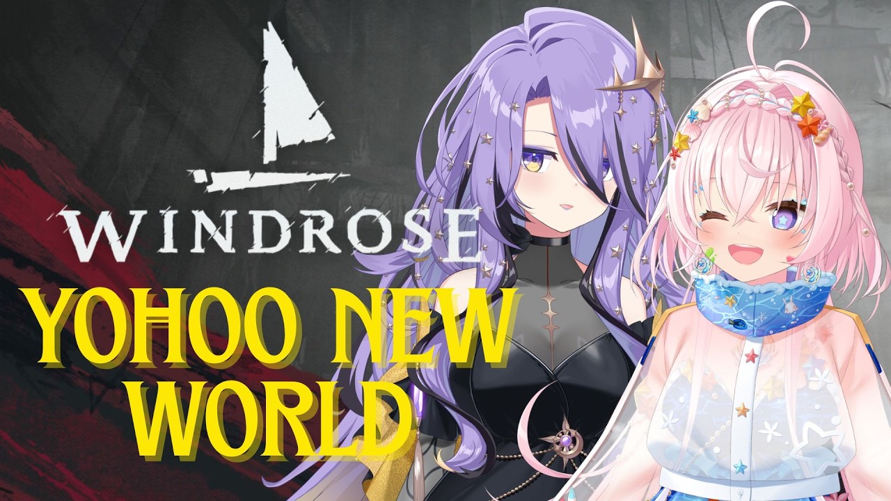 【Windrose】Play in my world! Sail up!【hololive | moona】