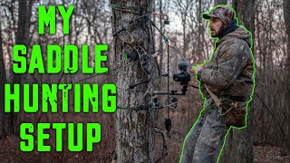 My Saddle Hunting Setup (Gear, Climbing Method, and Setup)