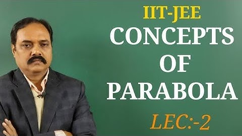 Concepts of Parabola (2) -- VIKAS RAHI