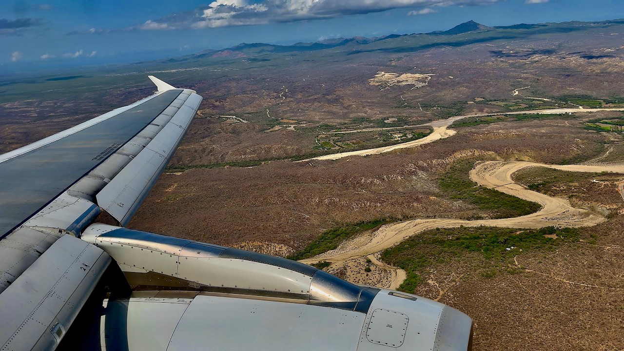 [4K] – Smooth Cabo Landing – American Airlines – Airbus A321-200 – SJD – N542UW – SCS 1530