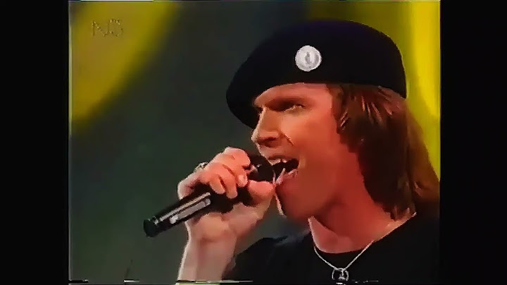 Eye of the Tiger TV show performance - TV Show performance video thumbnail