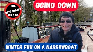 Is the CANAL closed? |WINTER stoppages | Narrowboat Damage | Horseshoe Falls [Ep 90]