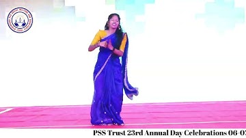 PSS Trust 23rd Annual Day Celebrations-2025||Ranu Ranu Antune Chinado Dance Performance By Swetha.