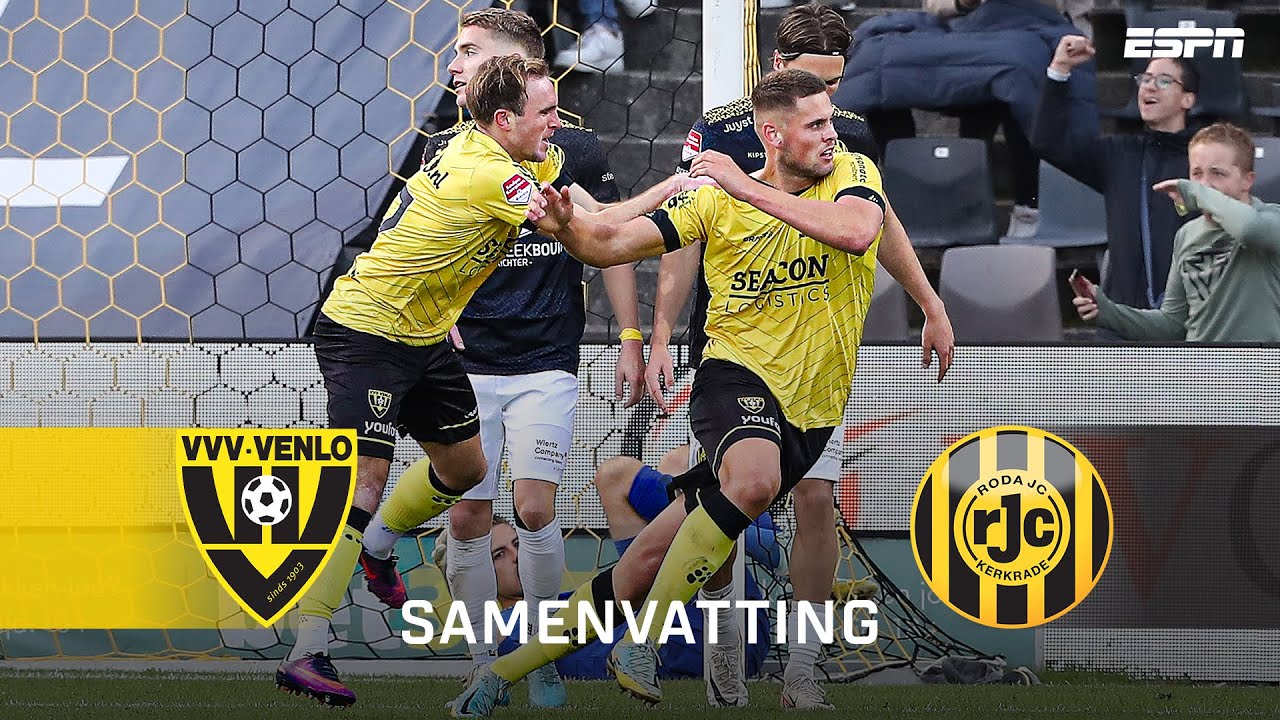 SCORENDE BASISDEBUTANT in LIMBURGS ONDERONSJE 👏📍 | Samenvatting VVV-Venlo - Roda JC