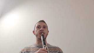 Clarinet Backun Alpha Test