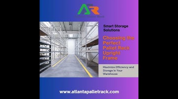 🔹 Maximize Your Warehouse Storage with the Right Pallet Rack Upright Frame! 📦✨ #PalletRacking