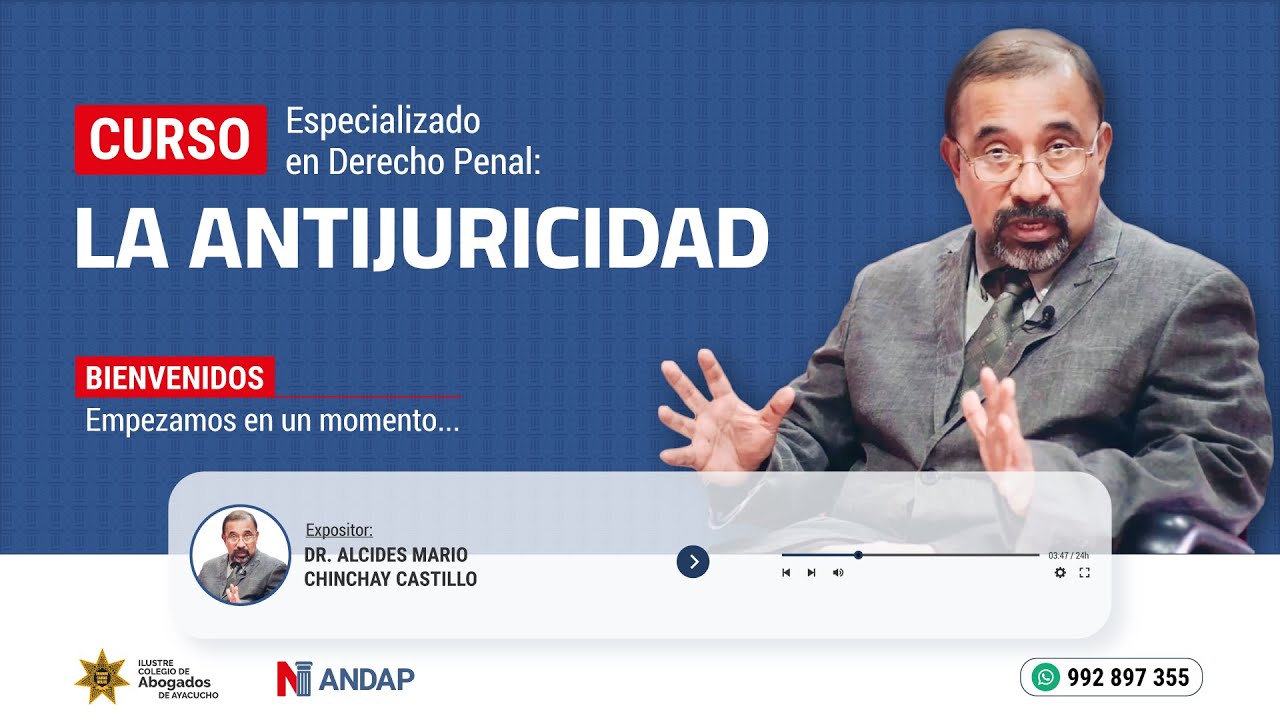 𝐂𝐮𝐫𝐬𝐨 𝐞𝐧 𝐃𝐞𝐫𝐞𝐜𝐡𝐨 𝐏𝐞𝐧𝐚𝐥: 𝐋𝐀 𝐀𝐍𝐓𝐈𝐉𝐔𝐑𝐈𝐂𝐈𝐃𝐀𝐃 𝐄𝐍 𝐋𝐀 𝐓𝐄𝐎𝐑𝐈𝐀 𝐃𝐄𝐋 𝐃𝐄𝐋𝐈𝐓𝐎/𝐃𝐫