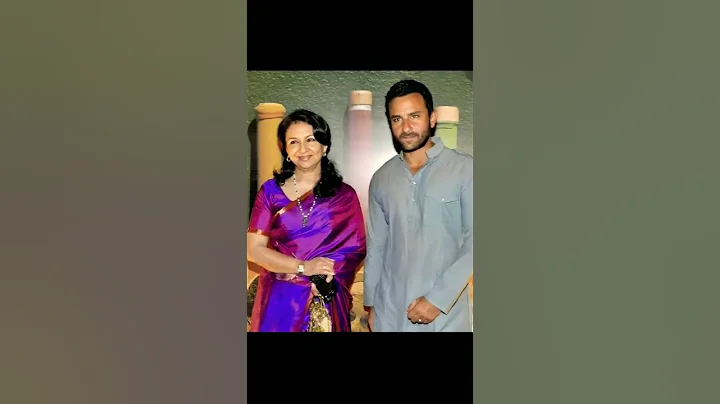 #saifalikhan With #mother #sharmilatagore | Saif Ali Khan Mother Sharmila Tagore ❤️ #shorts