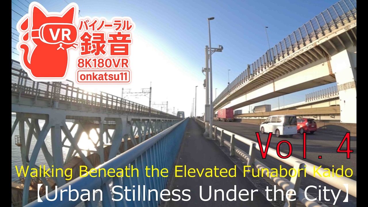 🌃[Walking Beneath the Elevated Funabori Kaido—Urban Stillness Under the City]🚶‍♂️Chapter Four‼