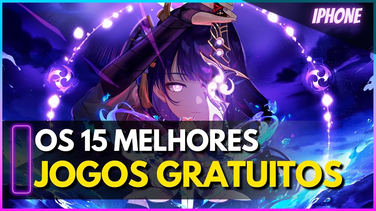 👾🎮 OS 15 MELHORES JOGOS PARA IPHONE GRÁTIS PARA VOCÊ SAIR DO TÉDIO 