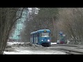 Трамваи МТТЧ №30458 + МТТЧ №30452 в Москве.