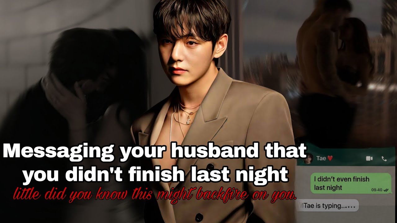 Говоришь своему мужу-собственнику: «Ты не закончила прошлой ночью», но он - || Taehyung Oneshot||