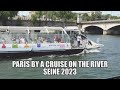 Paris by a cruise on the river Seine 2023