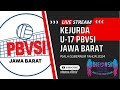 Semi final kejurda u17 pbvsi jabar ki wahana vs tectona cheonsa official