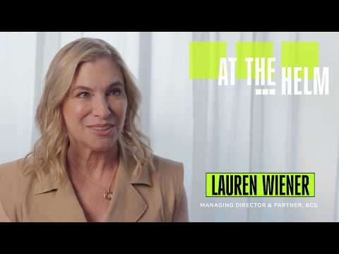 Fast-tracking transformation: BCG's Lauren Wiener is At The Helm