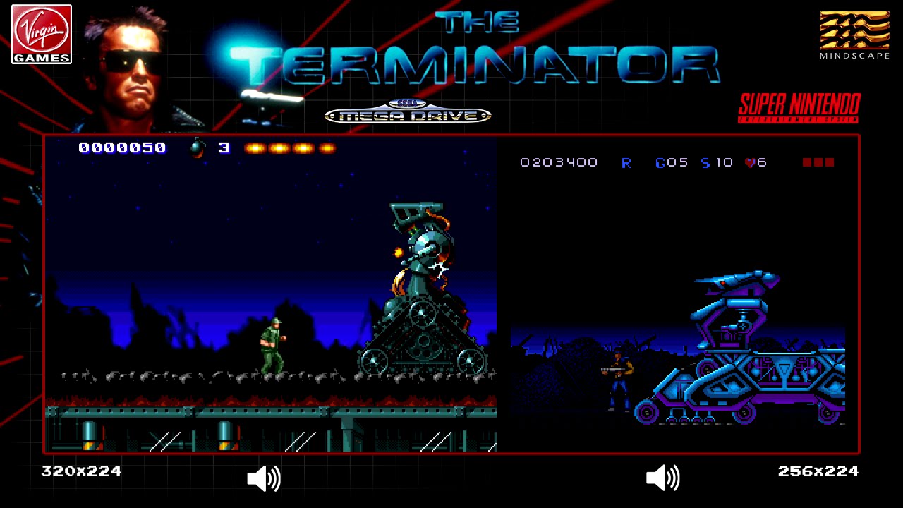 the terminator sega mega drive