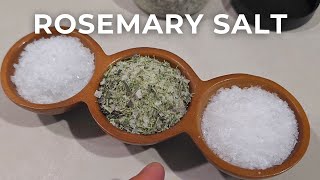Simple Rosemary Salt Recipe
