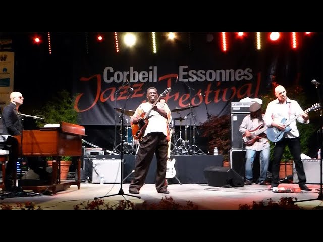 Corbeil-Essonnes Jazz festival - Lucky Peterson en concert à Chantemerle - 070718