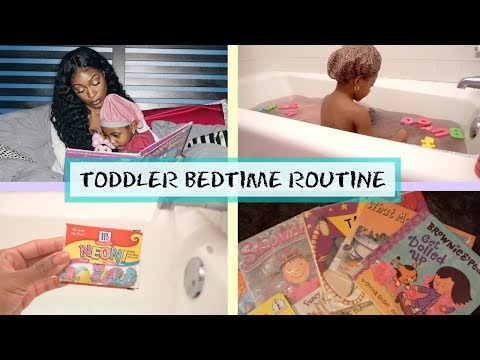 TODDLER NIGHT TIME ROUTINE |  BEDTIME HACKS FOR KIDS (LAVENDER, BATH TIME, STORIES) 
