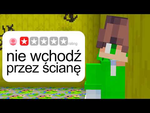 Przetestowałem NAJGORSZE Mapy w Minecraft