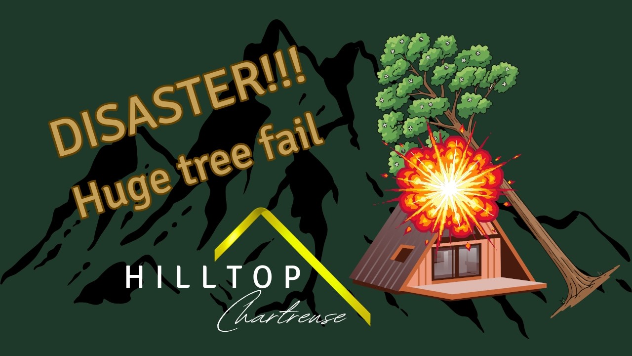 Ep 7: WE HIT THE BUILDING! A Massive Tree Felling Disaster at Hilltop ...